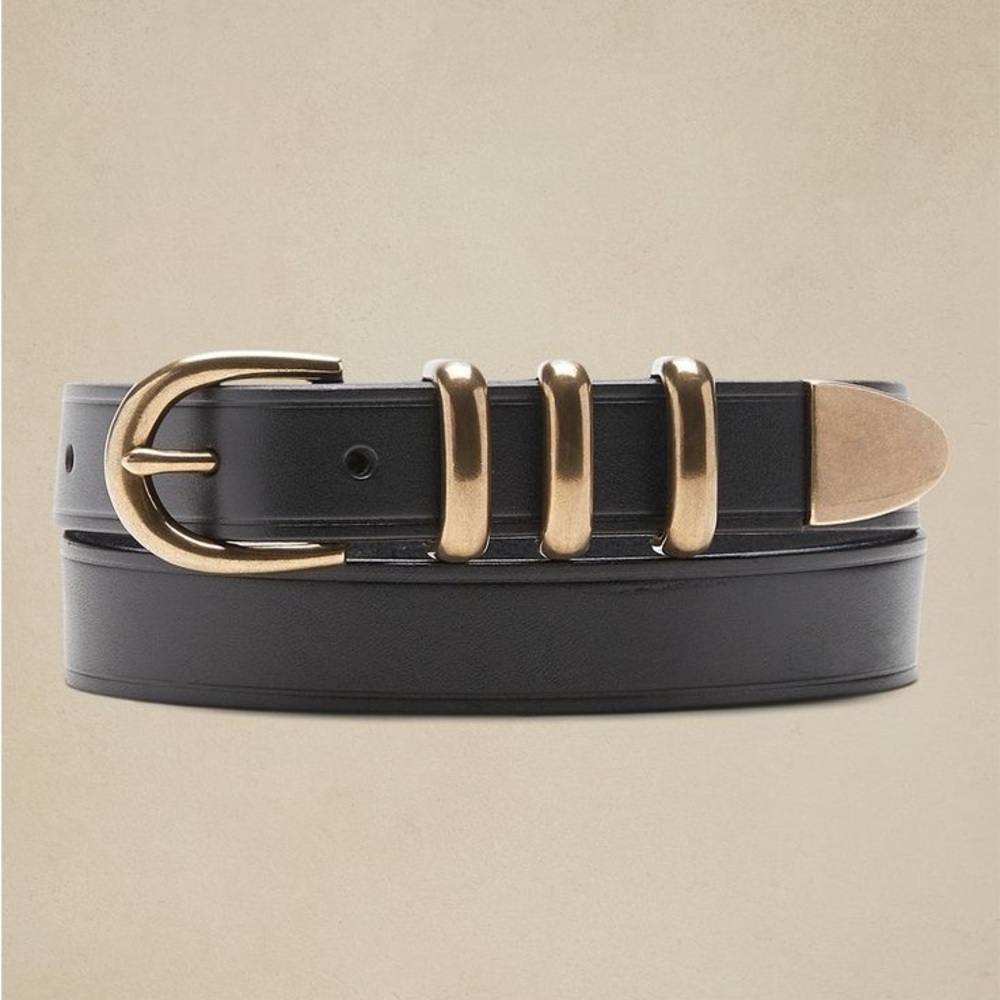 Banana Republic Montagne Brass Belt XS